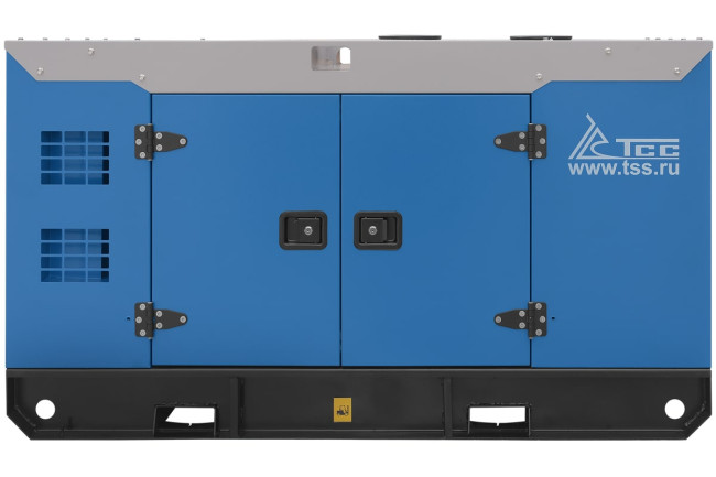 Дизельный генератор ТСС АД-12С-Т400-2РКМ5 в шумозащитном кожухе в Новосибирске
