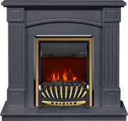 Каминокомплект Boston - Серый графит (Высота 925см) с очагом Aspen Gold Каминокомплект Boston - Серый графит (Высота 925см) с очагом Aspen Gold