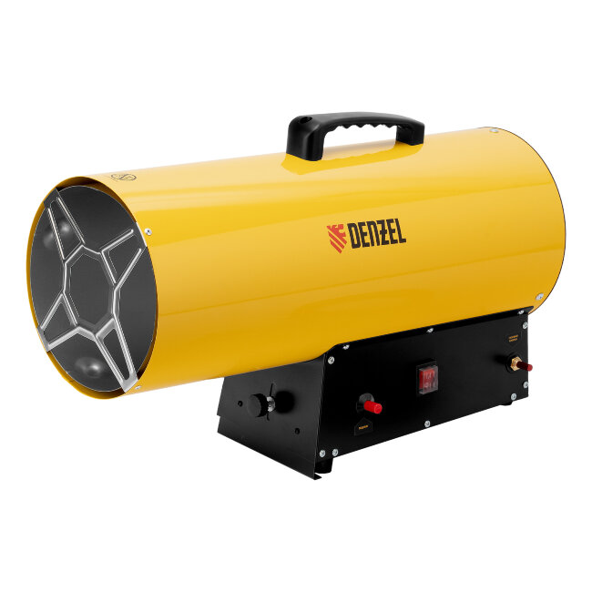 Газовая тепловая пушка GHG-50, 50 кВт, 1400 м3/ч, пропан-бутан Denzel в Новосибирске
