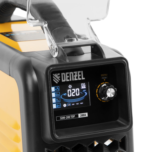 Аппарат инвертор. дуговой сварки SDM-200 Top, 200 А, ПВ 80% Denzel в Новосибирске