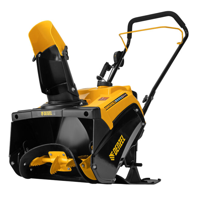 Бензиновая снегоуборочная машина SB 460 Sled, 99cc, лыжи ручной старт// Denzel в Новосибирске