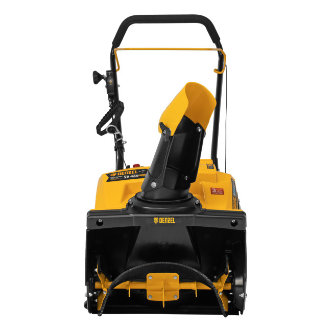 Бензиновая снегоуборочная машина SB 460 Sled, 99cc, лыжи ручной старт// Denzel в Новосибирске