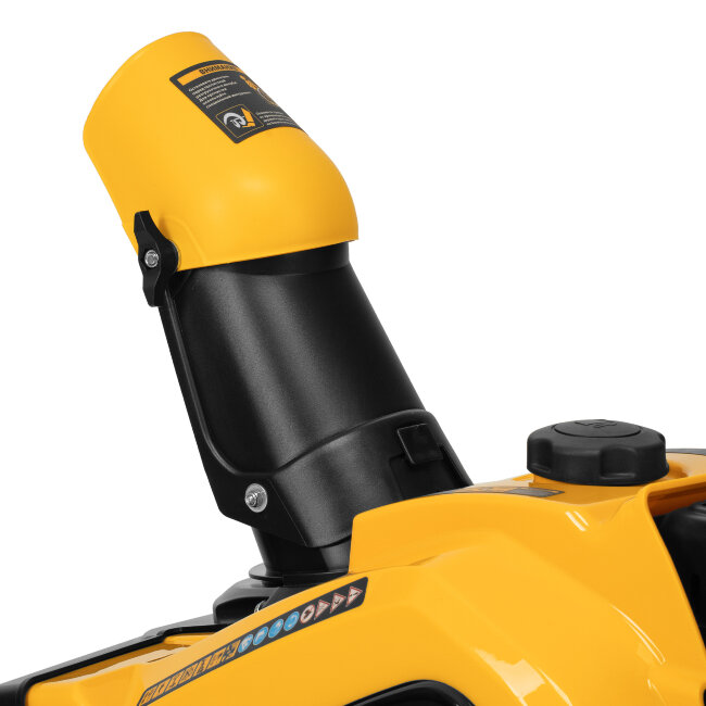 Бензиновая снегоуборочная машина SB 460 Sled, 99cc, лыжи ручной старт// Denzel в Новосибирске