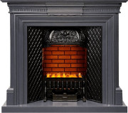 Каминокомплект Chelsea - Серый графит с очагом Cassette 400 LNH-INT PS (без дров)