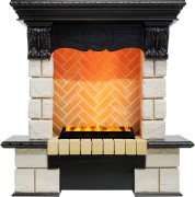 Каминокомплект Pierre Luxe - Венге / Шампань (Высота 975мм) с очагом Cassette 400 LNH-INT PS (без дров) Каминокомплект Pierre Luxe - Венге / Шампань (Высота 975мм) с очагом Cassette 400 LNH-INT PS (без дров)