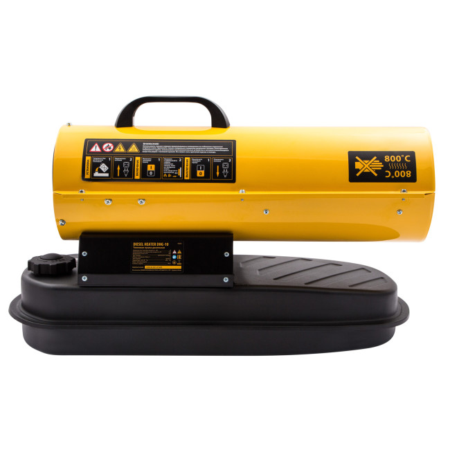 Дизельная тепловая пушка DHG-10, 10 кВт, 300 м3/ч, прямой нагрев Denzel в Новосибирске