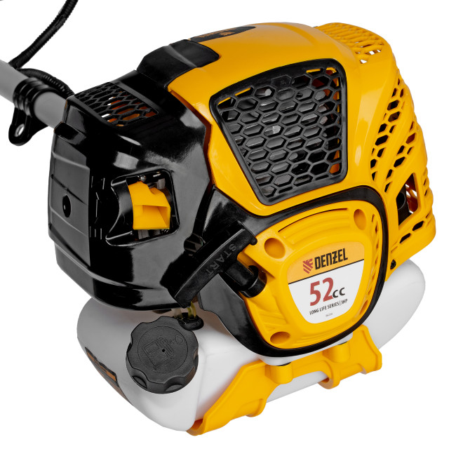 Триммер бензиновый DTL-52S, 52 см3, разъемная штанга, состоит из 2 частей Denzel в Новосибирске