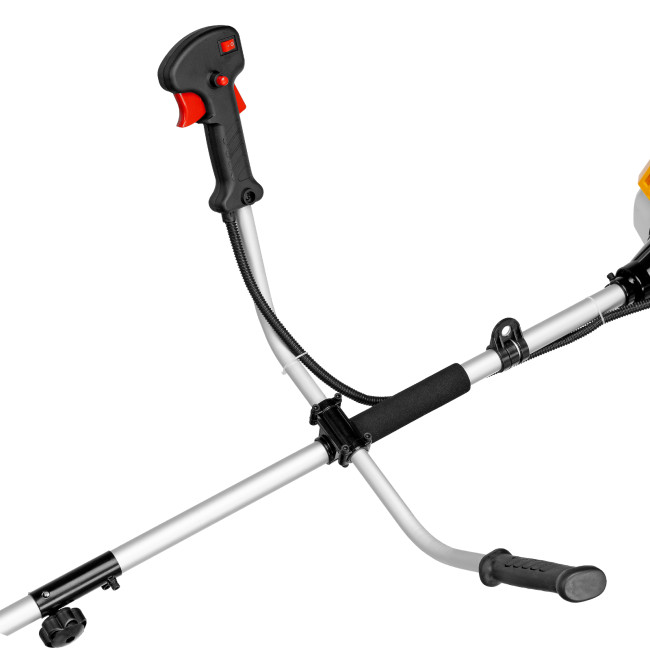 Триммер бензиновый DTL-52S, 52 см3, разъемная штанга, состоит из 2 частей Denzel в Новосибирске