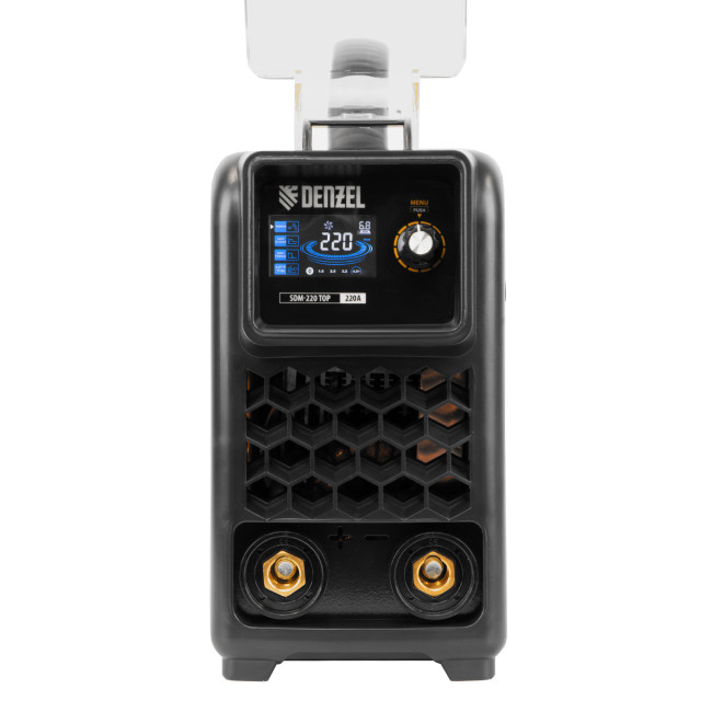 Аппарат инвертор. дуговой сварки SDM-220 Top, 220 А, ПВ 60% Denzel в Новосибирске