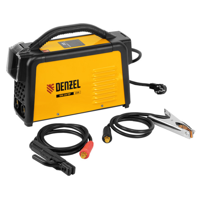 Аппарат инвертор. дуговой сварки SDM-220 Top, 220 А, ПВ 60% Denzel в Новосибирске