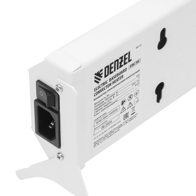 Конвектор электрический плинтусный ATRIC-300, 230 В, 300 Вт, ТЭН Denzel в Новосибирске Конвектор электрический плинтусный ATRIC-300, 230 В, 300 Вт, ТЭН Denzel в Новосибирске