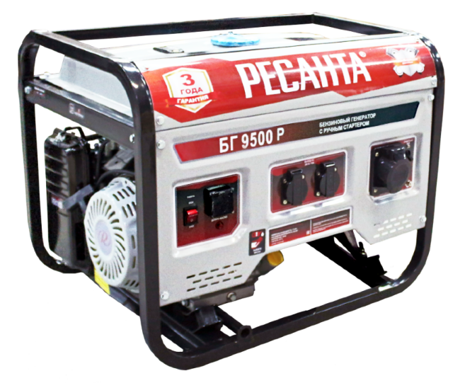 Электрогенератор БГ 9500 Р Ресанта в Новосибирске