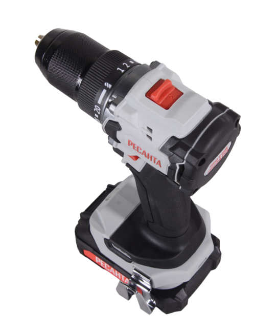 Дрель-шуруповерт аккумуляторная Ресанта ДА-20-2ЛК-БП (2,0 А/ч) (бесщеточный двигатель, 70Нм) в Новосибирске