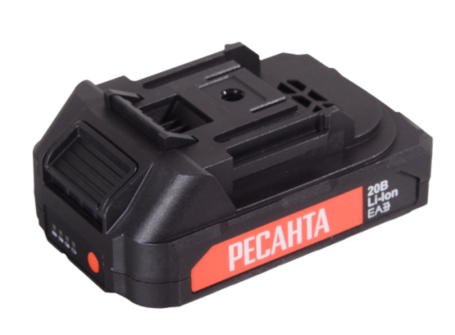 Дрель-шуруповерт аккумуляторная Ресанта ДА-20-2ЛК-БП (2,0 А/ч) (бесщеточный двигатель, 70Нм) в Новосибирске
