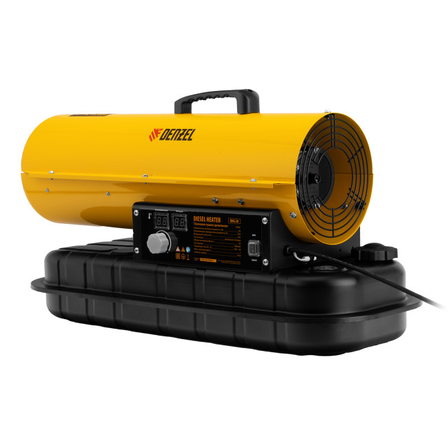 Дизельная тепловая пушка DHG-20, 20 кВт, 500 м3/ч, прямой нагрев Denzel в Новосибирске