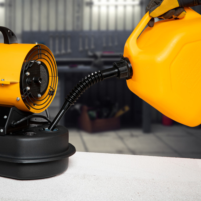 Дизельная тепловая пушка DHG-20, 20 кВт, 500 м3/ч, прямой нагрев Denzel в Новосибирске