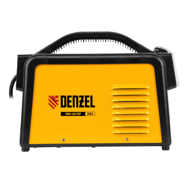 Аппарат инвертор. дуговой сварки SDM-220 Top, 220 А, ПВ 60% кейс Denzel в Новосибирске