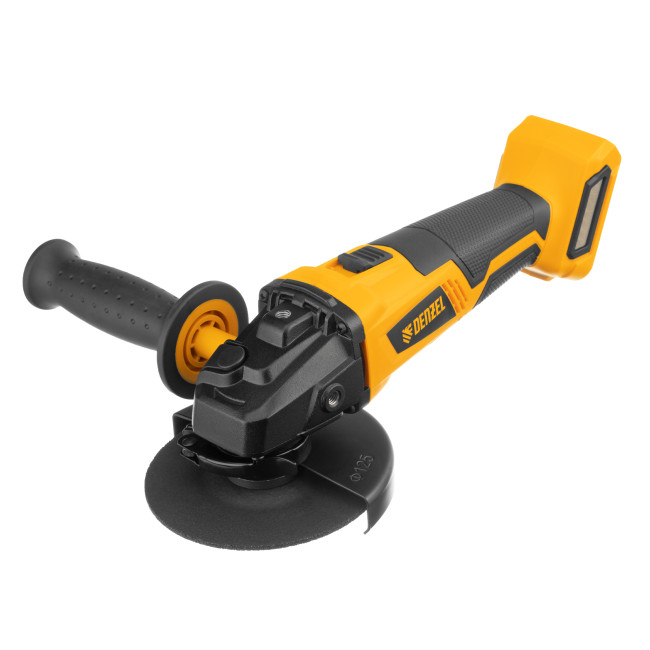 Машина углошлифовальная аккумуляторная бесщет. BLG-IB-18-125-0, Li-ion, 18 В Denzel в Новосибирске