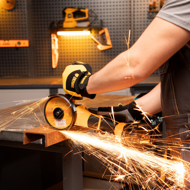 Машина углошлифовальная аккумуляторная бесщет. BLG-IB-18-125-0, Li-ion, 18 В Denzel в Новосибирске