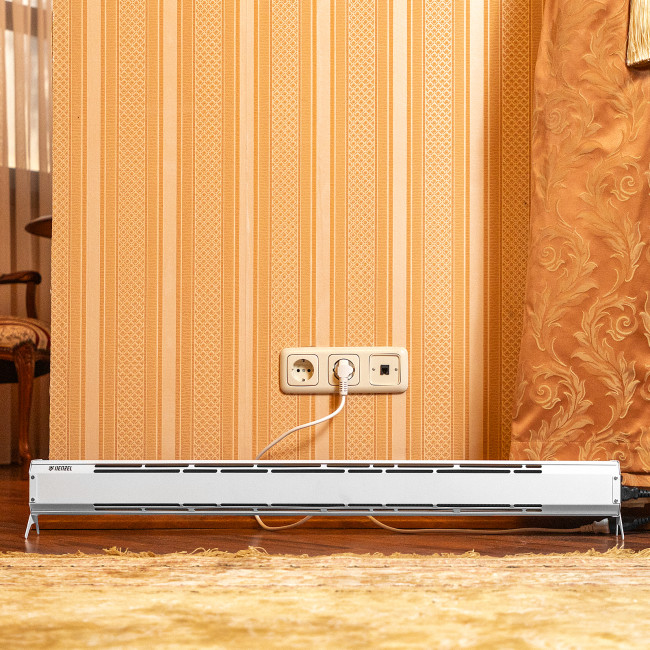 Конвектор электрический плинтусный ATRIC-450, 230 В, 450 Вт, ТЭН Denzel в Новосибирске Конвектор электрический плинтусный ATRIC-450, 230 В, 450 Вт, ТЭН Denzel в Новосибирске