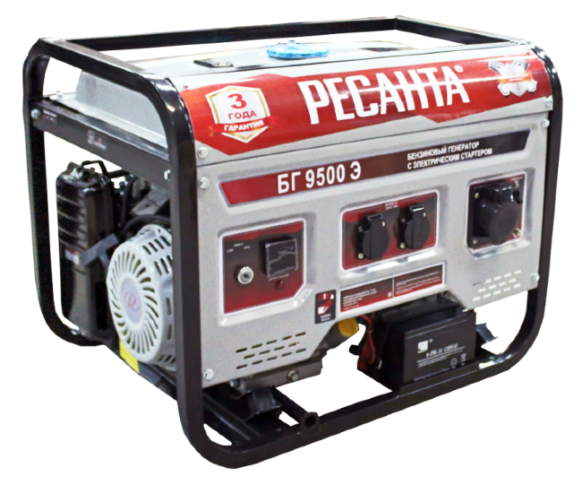 Электрогенератор БГ 9500 Э Ресанта в Новосибирске