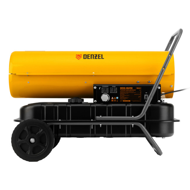 Дизельная тепловая пушка DHG-30, 30 кВт, 750 м3/ч, прямой нагрев Denzel в Новосибирске