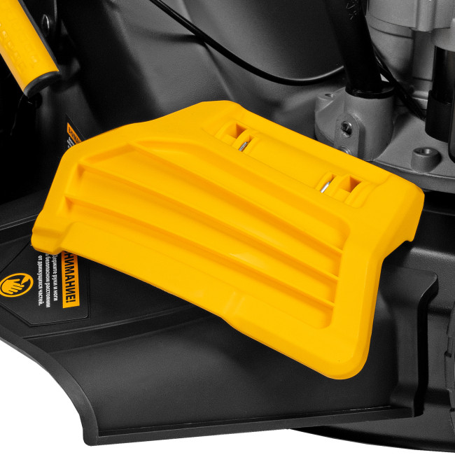 Газонокосилка бензиновая GLD-520SP-VE, 196 см3, ширина 52 см, привод, вариатор, электрический старт, 60 л Denzel в Новосибирске