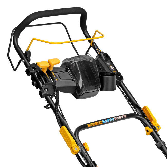 Газонокосилка бензиновая GLD-520SP-VE, 196 см3, ширина 52 см, привод, вариатор, электрический старт, 60 л Denzel в Новосибирске