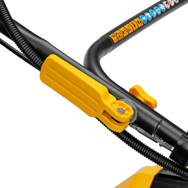 Газонокосилка бензиновая GLD-520SP-VE, 196 см3, ширина 52 см, привод, вариатор, электрический старт, 60 л Denzel в Новосибирске