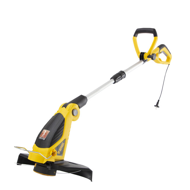 Триммер электрический TE-650, 650Вт,330мм,катушка автомат,телескоп.штанга,регул. углы накл. Denzel в Новосибирске