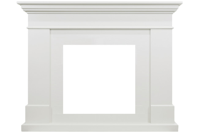 Каминокомплект California - Слоновая кость с очагом Jupiter FX New в Новосибирске