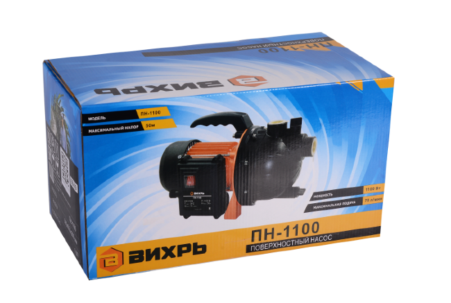 Поверхностный насос Вихрь ПН-1100 в Новосибирске