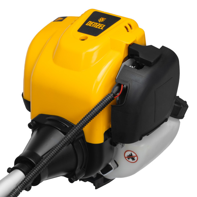 Триммер бензиновый DTL-37-4T, 4-тактный, 37 см3, неразъемная штанга, состоит из 2 частей Denzel в Новосибирске