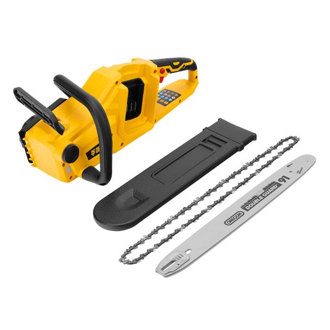 Цепная пила аккумуляторная бесщет. RCS400-36-0, Li-ion, 36 В, шина 400 мм Denzel в Новосибирске