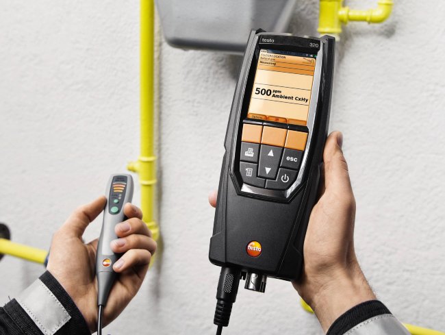 Анализатор дымовых газов Testo 320 в Новосибирске