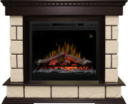 Каминокомплект Shateau Темный дуб / Шампань с очагом Symphony 26'' DF2624L-INT Каминокомплект Shateau Темный дуб / Шампань с очагом Symphony 26'' DF2624L-INT