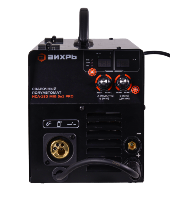 Сварочный полуавтомат Вихрь ИСА-180 MIG 5в1 PRO в Новосибирске