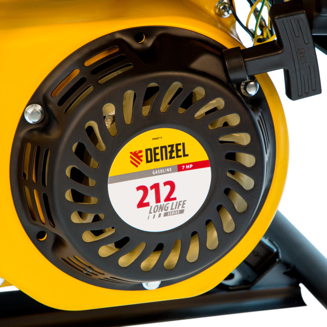 Генератор бензиновый PS 25, 2.5 кВт, 230 В, 15 л, ручной стартер Denzel в Новосибирске