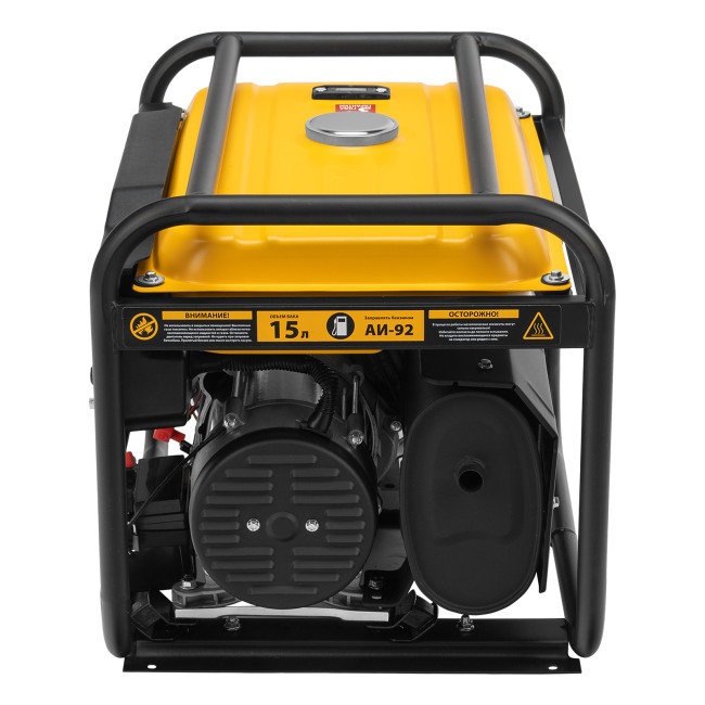 Генератор бензиновый PS-33E, 3.3 кВт, 230В, 15 л, электростартер Denzel в Новосибирске