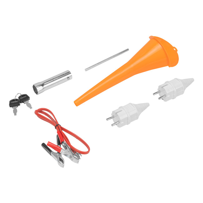 Генератор бензиновый PS-33E, 3.3 кВт, 230В, 15 л, электростартер Denzel в Новосибирске