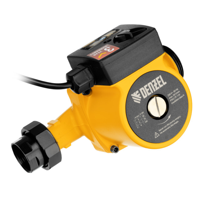 Циркуляционный насос CP25-6, напор 6 м, 50 л/мин, 1 м кабель, монт. длина 180 мм Denzel в Новосибирске