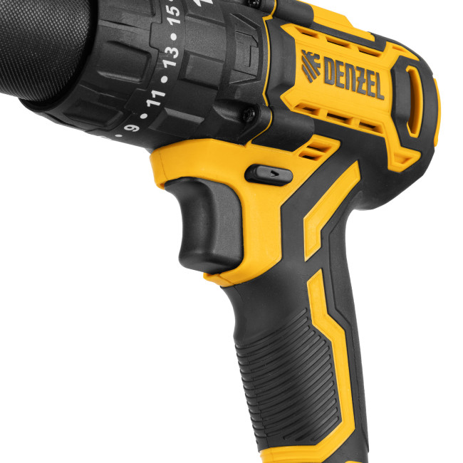 Дрель-шуруповерт аккумуляторная ударная бесщет. CIDH-BL-20, Li-Ion, 20 В// Denzel в Новосибирске