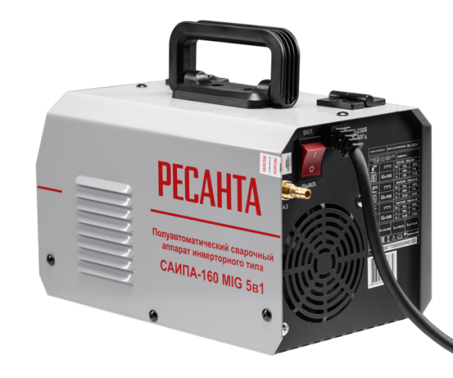 Сварочный полуавтомат Ресанта САИПА-160 MIG 5в1 в Новосибирске