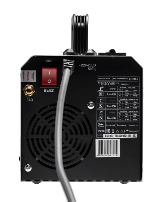 Сварочный полуавтомат Ресанта САИПА-160 MIG 5в1 в Новосибирске