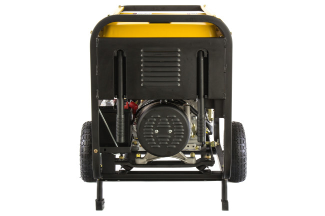 Генератор дизельный DD6300Е, 5.0 кВт, 220 В/50 Гц, 15 л, электростартер Denzel в Новосибирске