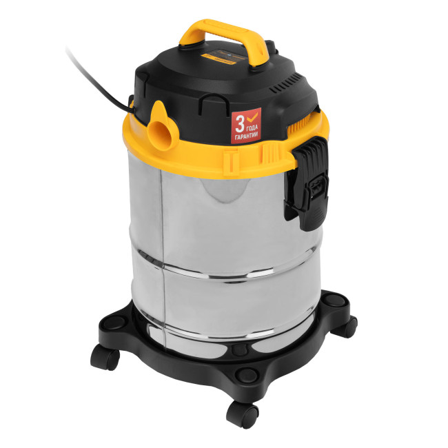 Пылесос строительный SVC15, 1200 Вт, бак 15 л, шланг 2 м Denzel в Новосибирске Пылесос строительный SVC15, 1200 Вт, бак 15 л, шланг 2 м Denzel в Новосибирске