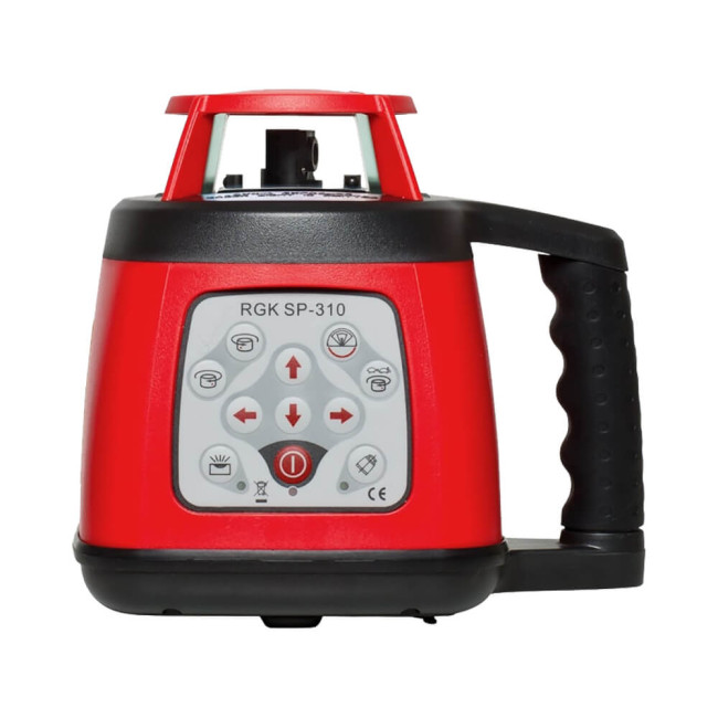 Комплект: ротационный нивелир RGK SP-310 + штатив RGK SH-170 рейка RGK LR-2 в Новосибирске