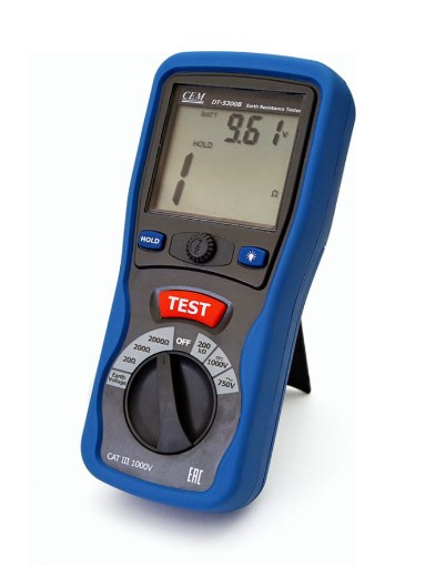 Измеритель сопротивления заземления CEM DT-5300B в Новосибирске