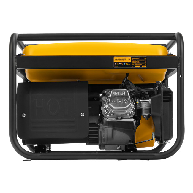 Генератор бензиновый PS 33, 3.3 кВт, 230 В, 15 л, ручной стартер Denzel в Новосибирске