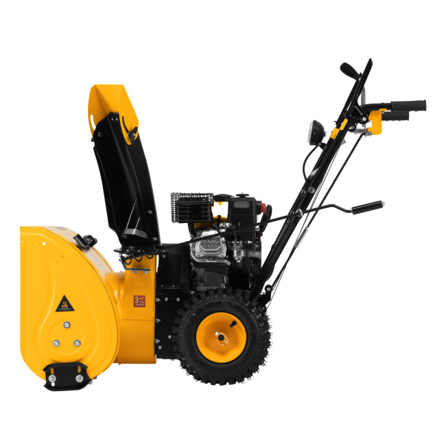 Бензиновая снегоуборочная машина SBM 610, 212 cc, ручной старт, фара Denzel в Новосибирске